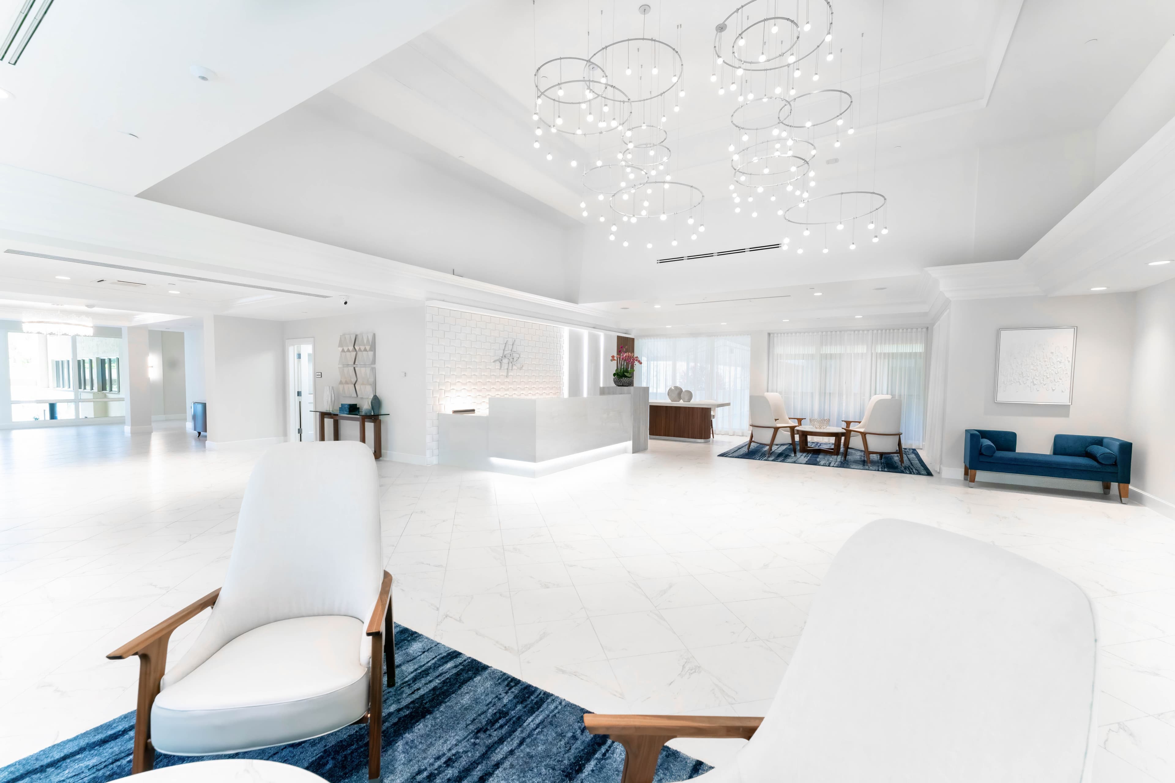 A final view of the main lobby of the club